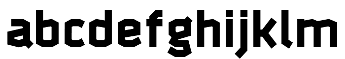 Agent700 Font LOWERCASE