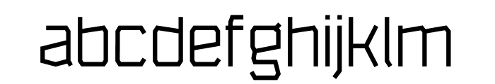 AgentRigid300 Font LOWERCASE