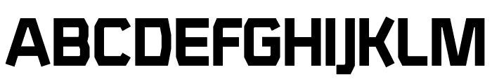 AgentRigid700 Font UPPERCASE