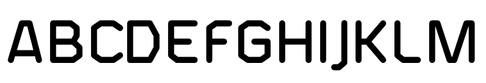 AgentRounded500 Font UPPERCASE