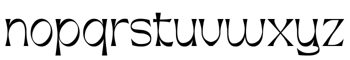 Agfiustor Free Font LOWERCASE