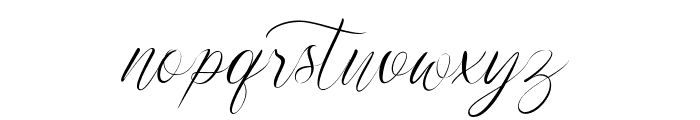 Alice Simon Font LOWERCASE