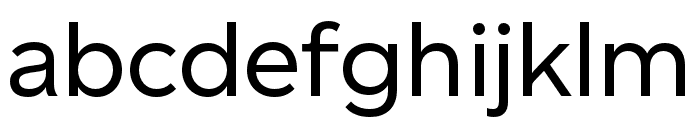 Altform Regular Font LOWERCASE