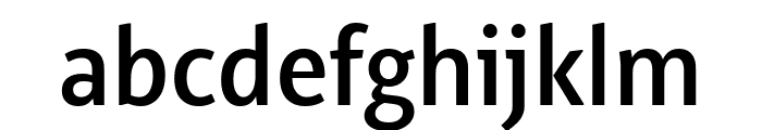 Alto Condensed SemiBold Font LOWERCASE