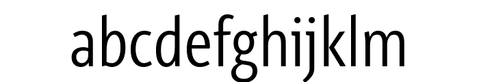 Alto ExtraCondensed Light Font LOWERCASE