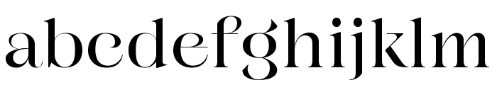 Amaline Font LOWERCASE