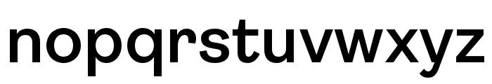 Ambit SemiBold Font LOWERCASE