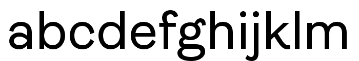 AmbitOVERVIEW Regular Font LOWERCASE