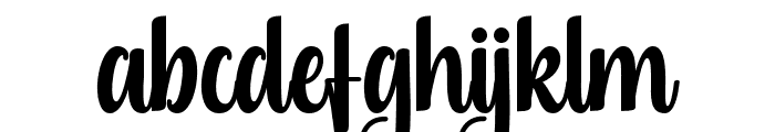 Amelyan 1GxDL Font LOWERCASE