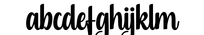 Amelyan RpWvM Font LOWERCASE