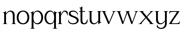 Amstir Regular Font LOWERCASE