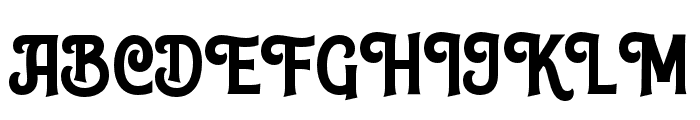 Anerome   Regular Font UPPERCASE