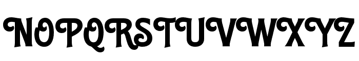 Anerome   Regular Font UPPERCASE