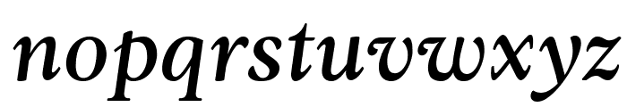 Anko MediumItalic Font LOWERCASE