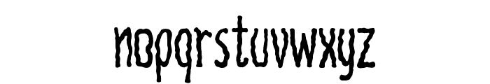 AntiStroke Regular Font LOWERCASE