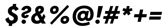 Apercu Extrabold Italic Pro Font OTHER CHARS
