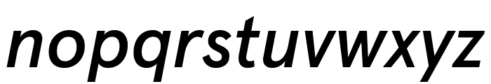 Apercu Medium Italic Pro Font LOWERCASE