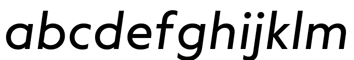 Apta Italic Pro Font LOWERCASE