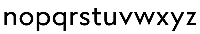 Apta Regular Pro Font LOWERCASE