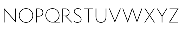 Apta Thin Pro Font UPPERCASE