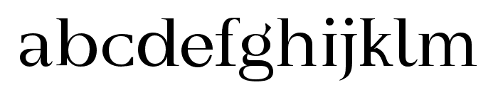 Aremia Regular Font LOWERCASE