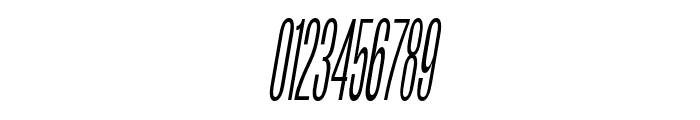 Arges Bold Condensed Oblique Font OTHER CHARS