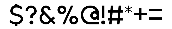 Arivo Sans Light Font OTHER CHARS