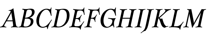 Armag Fury Italic Font UPPERCASE