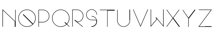 Astry Font UPPERCASE