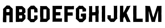 Athletic Dept Regular Font UPPERCASE