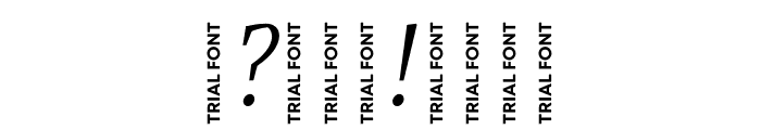 Audela Trial BookItalic Font OTHER CHARS