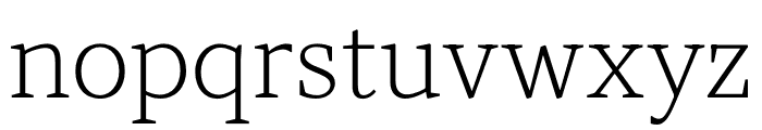 Audela Trial Light Font LOWERCASE