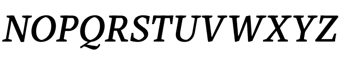 Audela Trial SemiboldItalic Font UPPERCASE