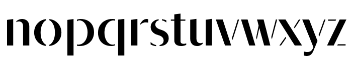 Auguste Sans Bold Pro Font LOWERCASE