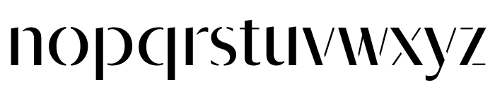 Auguste Sans Medium Pro Font LOWERCASE