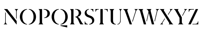 Auguste Serif Medium Pro Font UPPERCASE