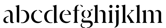 Auguste Serif Medium Pro Font LOWERCASE