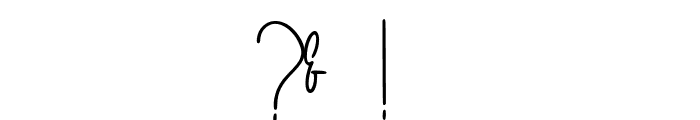 Austryan Signature DEMO Font OTHER CHARS