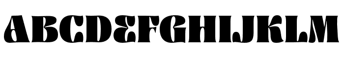 Ayuga Font UPPERCASE