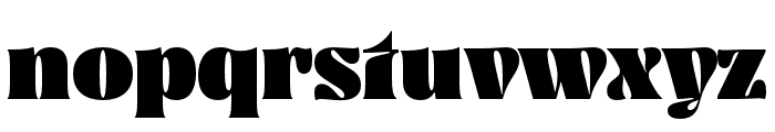 Ayuga Font LOWERCASE