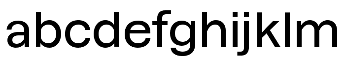 AzeretTRIAL Regular Font LOWERCASE