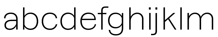 AzeretTRIALVF Font LOWERCASE