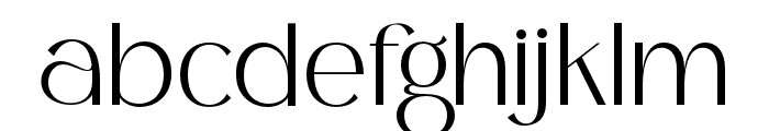 Bagina Font LOWERCASE