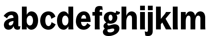 BagossCondensedTRIAL SemiBold Font LOWERCASE