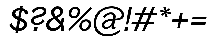 BagossStandardTRIAL RegularItalic Font OTHER CHARS