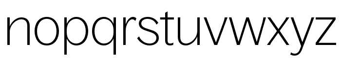 BagossStandardTRIAL Thin Font LOWERCASE