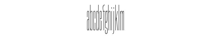 BaseNeue Variable Font LOWERCASE