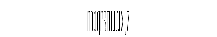 BaseNeue Variable Font LOWERCASE