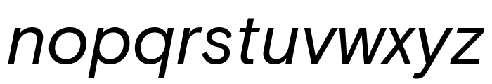 Basis Grotesque Italic Pro Font LOWERCASE