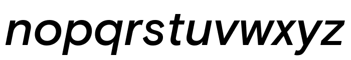 Basis Grotesque Medium Italic Pro Font LOWERCASE